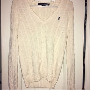 Ralph Lauren creme sweater